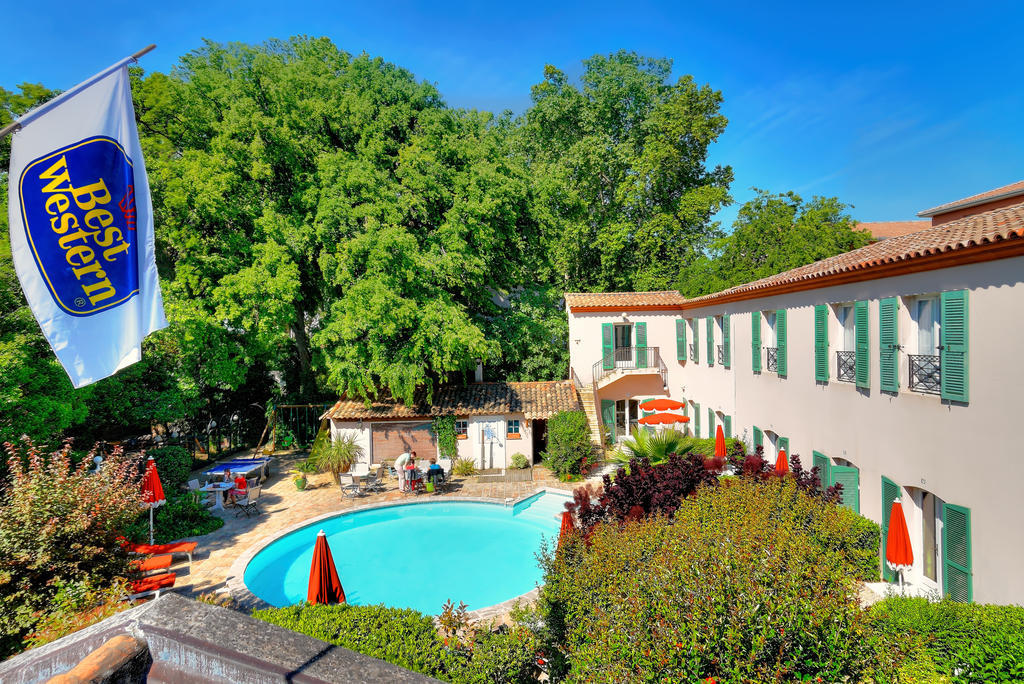 Best Western L'Orangerie Nîmes Exteriör bild
